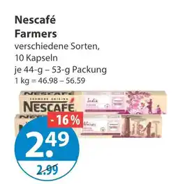 V Markt Nescafé farmers Angebot