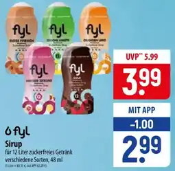 Famila Nord Ost fyl Sirup Angebot