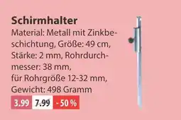 V Markt Schirmhalter Angebot