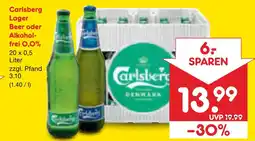 Netto Marken-Discount Carlsberg lager beer Angebot