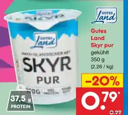 Netto Marken-Discount Gutes land skyr pur Angebot