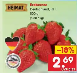 Netto Marken-Discount Heimat erdbeeren Angebot