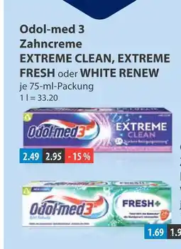 V Markt Odol-med 3 extreme clean Angebot