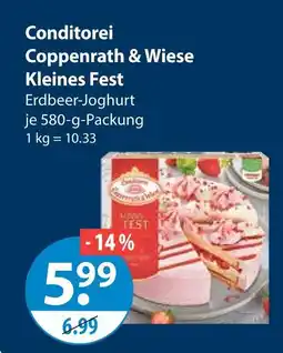 V Markt Coppenrath & wiese kleines fest erdbeer-joghurt Angebot