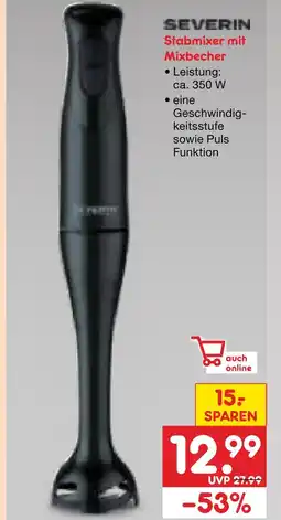 Netto Marken-Discount Severin stabmixer mit mixbecher Angebot