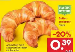 Netto Marken-Discount Backstube buttercroissant Angebot