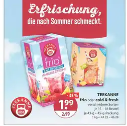 V Markt Teekanne frio himbeere-zitrone Angebot