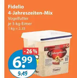 V Markt Fidelio 4-jahreszeiten-mix vogelfutter Angebot