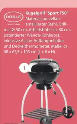 V Markt Rösle kugelgrill sport f50 Angebot