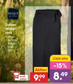 Netto Marken-Discount Damen wickelrock Angebot