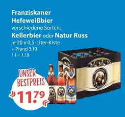 V Markt Franziskaner hefeweißbier kellerbier Angebot