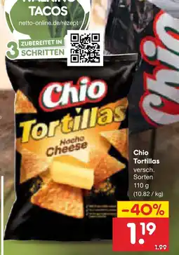 Netto Marken-Discount Chio tortillas Angebot