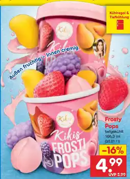 Netto Marken-Discount Kikis frosty pops Angebot
