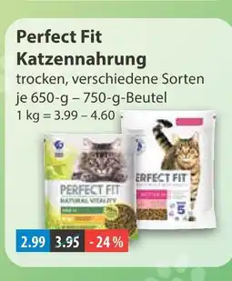 V Markt Perfect fit katzennahrung natural vitality Angebot