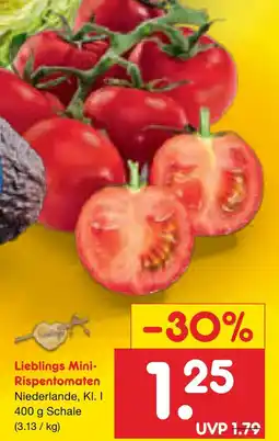 Netto Marken-Discount Lieblings mini-rispentomaten Angebot