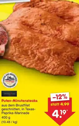 Netto Marken-Discount Puten-minutensteaks Angebot