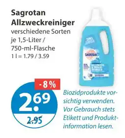 V Markt Sagrotan allzweckreiniger Angebot