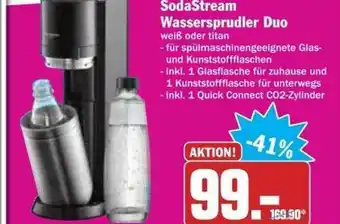 dodenhof Sodastream Wassersprudler Duo Angebot