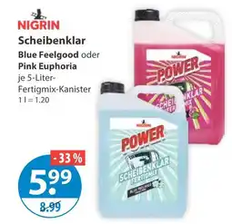 V Markt Nigrin scheibenklar blue feelgood Angebot