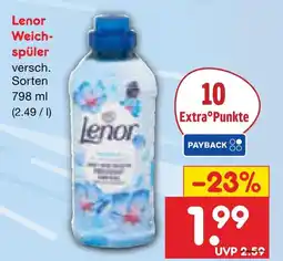 Netto Marken-Discount Lenor weichspüler Angebot