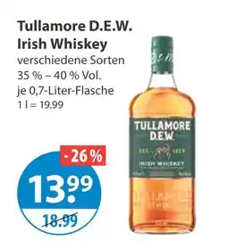 V Markt Tullamore d.e.w. irish whiskey Angebot