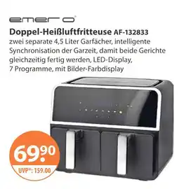 V Markt Emero doppel-heißluftfritteuse Angebot