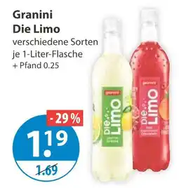 V Markt Granini die limo zitrone Angebot