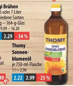 V Markt Thomy sonnenblumenöl Angebot