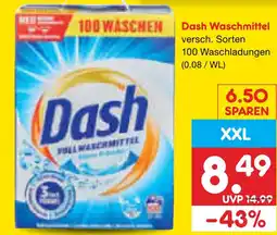 Netto Marken-Discount Dash waschmittel Angebot