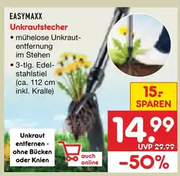 Netto Marken-Discount Easymaxx unkrautstecher Angebot