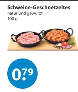 V Markt Schweine-geschnetzeltes Angebot