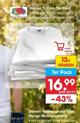 Netto Marken-Discount Herren t-shirt Angebot