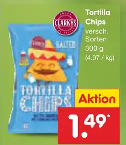 Netto Marken-Discount Clarkys tortilla chips Angebot