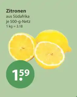V Markt Zitronen Angebot