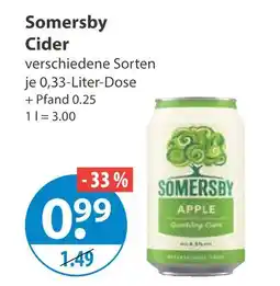 V Markt Somersby cider Angebot