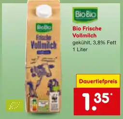 Netto Marken-Discount Biobio bio frische vollmilch Angebot