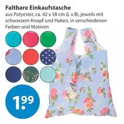 V Markt Faltbare einkaufstasche Angebot