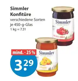 V Markt Simmler konfitüre Angebot