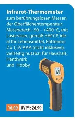 V Markt Infrarot-thermometer Angebot