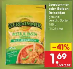 Netto Marken-Discount Leerdammer reibekäse Angebot