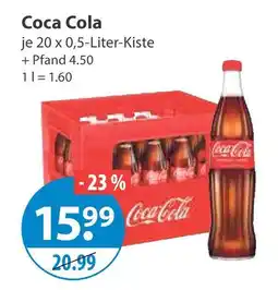V Markt Coca cola Angebot