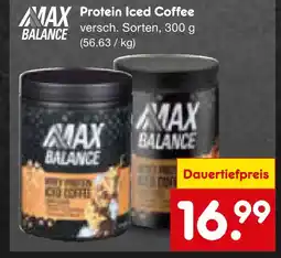 Netto Marken-Discount Max balance protein iced coffee Angebot