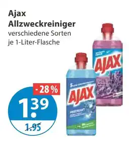 V Markt Ajax allzweckreiniger lavendel Angebot