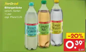 Netto Marken-Discount Stardrink bittergetränke Angebot