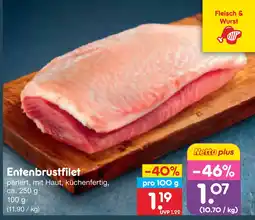 Netto Marken-Discount Entenbrustfilet Angebot