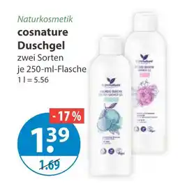 V Markt Cosnature duschgel Angebot