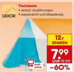Netto Marken-Discount Dekor tischdecke Angebot