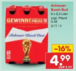 Netto Marken-Discount Anheuser busch bud Angebot
