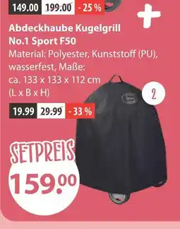 V Markt Abdeckhaube kugelgrill no.1 sport f50 Angebot