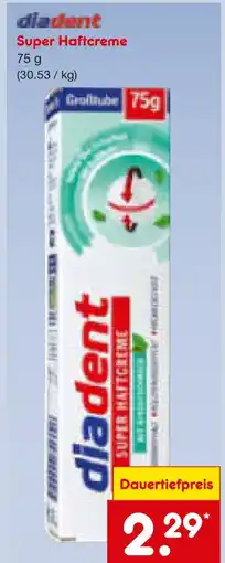 Netto Marken-Discount Diadent super haftcreme Angebot